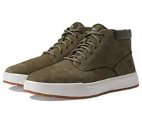 Timberland Men's Maple Grove Leather Chukka Low-top, Dark Green Nubuck, 7 UK