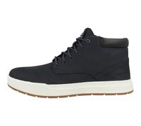 Timberland Men's Maple Grove Leather Chukka Sneaker, Black Iris Nubuck, 9 UK