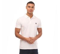 Timberland Mens Merrymee River Polo Shirt in White - Size Small