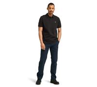 Timberland for man. TB0A6VDP0011 Millers River short sleeve piqué polo shirt black (3XL), Casual, Organic Cotton, Sustainable
