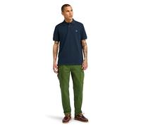Timberland Men's Millers River Pique Polo Shirt Undershirt, Dark Sapphire, 3XL