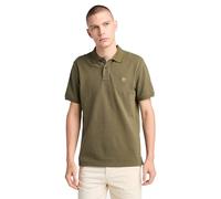 Timberland Mens Millers River Pique Polo T-Shirt - Short Sleeved
