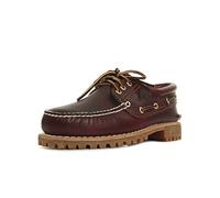 Timberland Mens Moccasin 50009 Authentic 3-Eye Boat Burgundy, Schuhe Herren:42