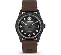 Timberland Men's Northbridge Watch in Black with Leather Strap, Case Diameter: 45 mm, TDWGA2152104, Brown, Classic