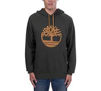 Timberland Men's Northwood TFO Tree Logo Brushback Hoodie Duffel Bag Sports, Verde, XL