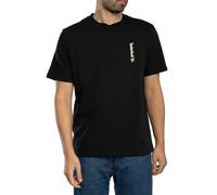 Oval Logo Back Graphic T-Shirt Black XXL