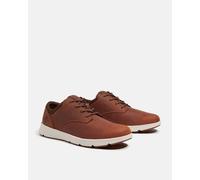 Timberland Mens Parker Street Trainers in Brown Leather - Size UK 9