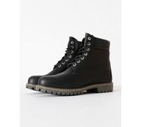 Timberland Premium 6Inch Waterproof Lace Up Boots- Black, Black, Size 9, Men Black