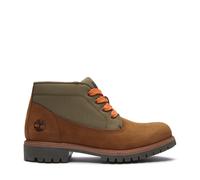 Timberland Mens Premium Mid Lace-Up Chukka Boot - Brown Leather - Size UK 7.5