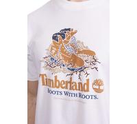 TIMBERLAND - Men's relaxed T-shirt with Illustrated Boots Graphic