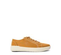 Timberland Mens Seneca Bay Low Top Canvas Sneakers in Spruce Yellow - Brown - Size UK 6.5