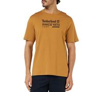 Timberland Men's Short Sleeve Tee 1 Tier3 T-Shirt, Wheat Boot, M
