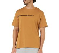 Timberland Men's Short Sleeve tee 3 tier3 T-Shirt, Wheat Boot, S