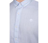 Timberland Men's Mill Brook Slim Linen Button-Down Long-Sleeve Shirt