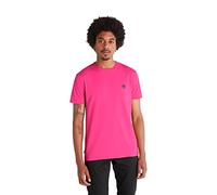 Timberland Mens Slim Fit Logo T-Shirt Very Berry L