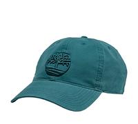 Timberland Men's Soundview Cotton Canvas Hat Baseball Cap, Balsam Green, One Size