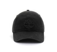 Timberland Men's Soundview Cotton Canvas Hat Cap, Black/Logo, One Size UK