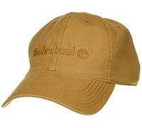 Timberland Men's Southport Beach Cotton Canvas Cap with Self Backstrap and Metal Closure, Wheat Boot, One Size