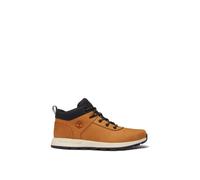Sprint Basic Mid Lace Leather Trainers Black 9.5 UK