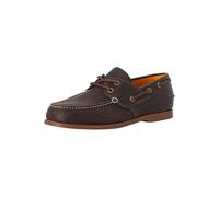 Timberland Men's TB0A29YG9311 Cedar Bay 2 Eye Boat Shoe Boat Shoes, Dk Brown Full Grain(Grain 01), 7 UK