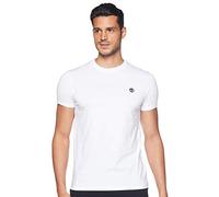 Timberland Men's TFO Left Chest Logo Jersey T-Shirt, WHITE, S