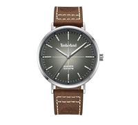Timberland Men's Watch, Black Dial & Brown Leather Strap, 42mm, TDWGA2231101