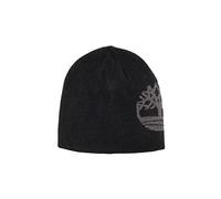 Timberland Men's Wendbare Jacquard-mütze mit Cold Weather Hat, Black/Grey, One Size