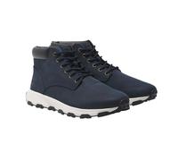 Timberland Mens Winsor Park Leather Lace Up Boots - Navy - 10.5 UK - Navy