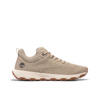 Timberland Mens Winsor Park Low Lace-Up Trainer - Beige Textile - Size UK 6.5