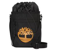 Timberland Mens Womens Unisex Thayer Branded Small Side Crossbody Duffel Bag in Black