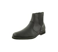 Timberland Men's Woodhull Leather Chelsea Boots, Black Full Grain, 7 UK