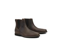 Timberland Men's Woodhull Chelsea Basic Boots, Dark Brown Full Grain, 8 UK