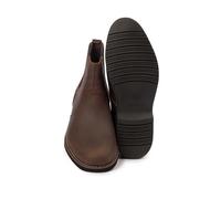 Timberland Men's Woodhull Chelsea Basic Boots, Dark Brown Full Grain, 8 UK