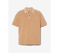 Timberland Merrymack River Garment Dye Short Sleeve Polo Shirt Orange - XXL