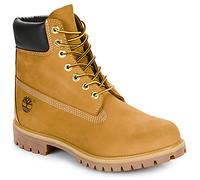 TIMBERLAND Mens Premium 6 Inch Yellow Black Waterproof Boots Mens S