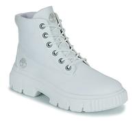 Timberland Mid Boots FABRIC BOOT in White 3.5