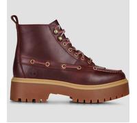 Timberland stone street 7 eye platform boots in burgundy UK 7 (EU 40)