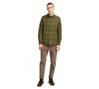 Timberland Midweight Flannel Check Shirt Dark Wheat Boot size L | Formal Shirts Outlet | Men | Brown L