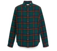 Timberland - Midweight Flannel Check Shirt - Shirt size L, blue