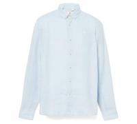 Timberland - Mill Brook Linen Shirt - Shirt size S, grey/white
