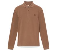 Timberland - Millers River L/S Millers River Pique Polo - Polo shirt size M, brown