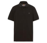Timberland for man. TB0A6VDP0011 Millers River short sleeve piqué polo shirt black (XL), Casual, Organic Cotton, Sustainable