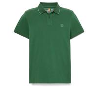 Timberland Millers River Printed Neck Short Sleeve Polo Green XL Man