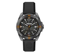 Timberland Millinocket Men's Watch in Black with Silicone Strap, Case Diameter: 44 mm, TDWGN2202104, Black, Strap.