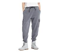Timberland Mixed Media Garment Dye Sweatpants 'Grey' A6JT5-001 S