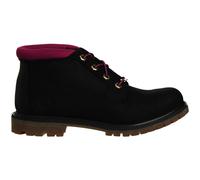 Timberland Womenss Nellie Chukka Double WP Boots in Black Leather - Size UK 4