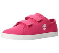 Timberland Newport Bay Hook & Loop (Junior) Sneaker, Pink Canvas, 6.5 UK