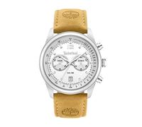 Timberland Northbridge Dual-Time Watch, White, one size