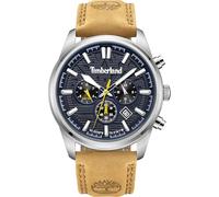 Timberland Men Analog Quartz Watch with Leather Strap TDWGF0009602