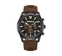 Timberland Northbridge Tdwgf0009603 Men's 45mm Black Dial Quartz Watch - Brown Leather Strap